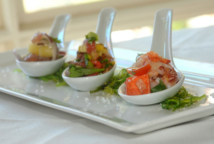 Hors d'oeuvre spoons